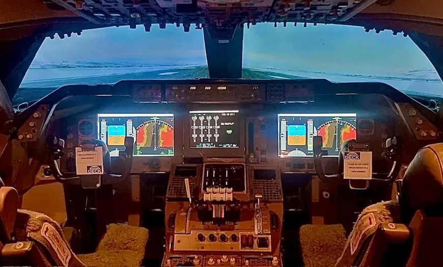 Image 7: 45-Min / 2-Hr:Real Boeing 747 45-Min Flight Simulator for Adults/Kids
