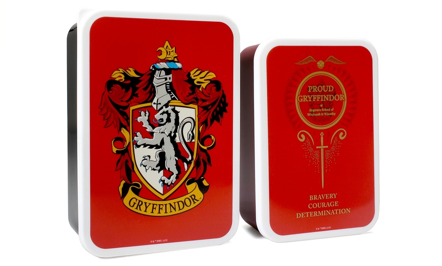 Image 5: Set of Two or Three Harry Potter Lunch Boxes
