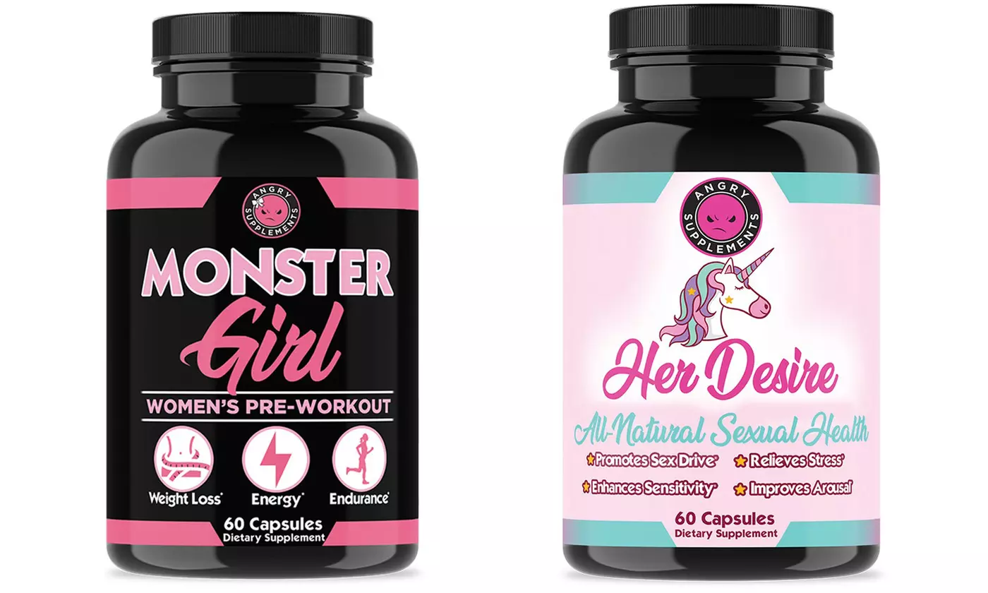Monster Girl & Her Desire Women's Pre-Workout, Sexual Enhancement Combo