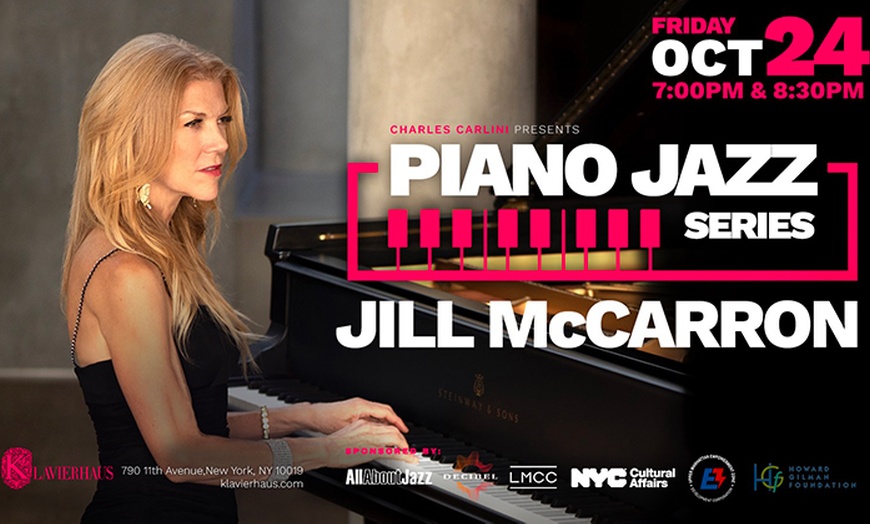 Image 1: (Up to 25% Off) Experience Jill McCarron Live - Oct 24 at Klavierhaus