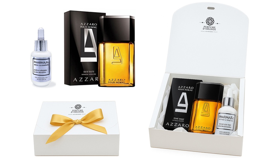 Image 4: Azzaro Herren-Duft und Gesichtsserum Geschenke-Set (bis 446,08€/1L)