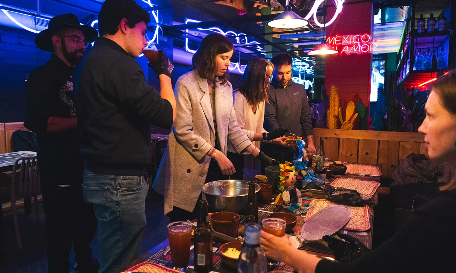 Menú de 10 tacos para 2 personas a elegir con bebida opcional