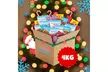 50% Discount: Ultimate Christmas Sweet Hamper | 4kg Christmas Mystery Box | 7KG Monster Christmas Sweet Bucket and More! - Second Medium