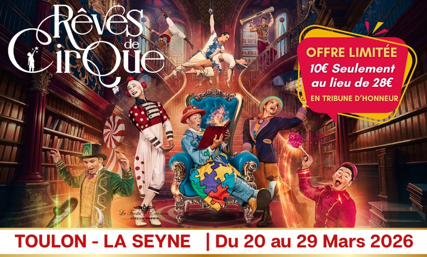 Image 1: Une épopée magique sous chapiteau avec le Circo Classico - mars 2026