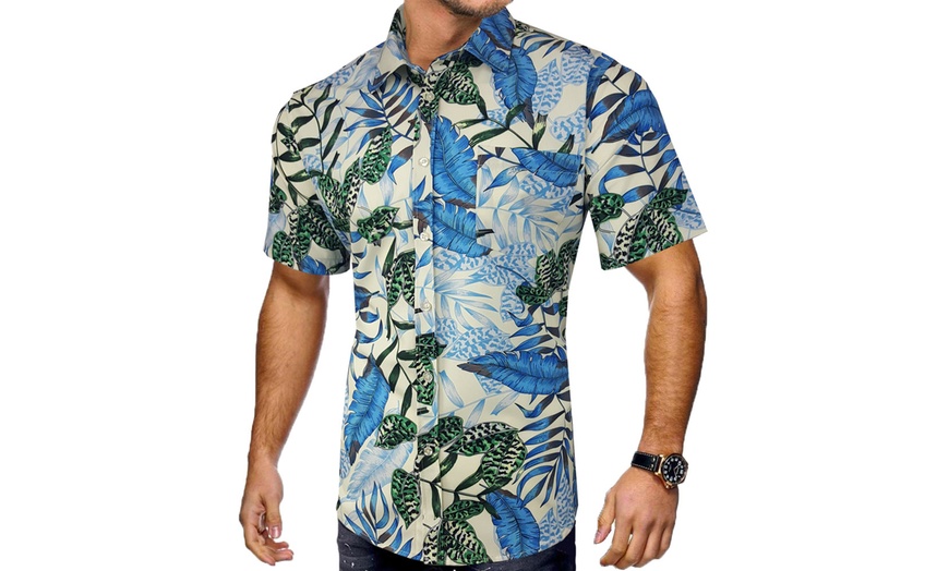 Image 5: Men's Alexander Printed SS Shirt