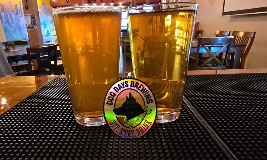 Image 4: Experience Craft Brews with $30, or $60 to Use at Dog Days Brewing! 