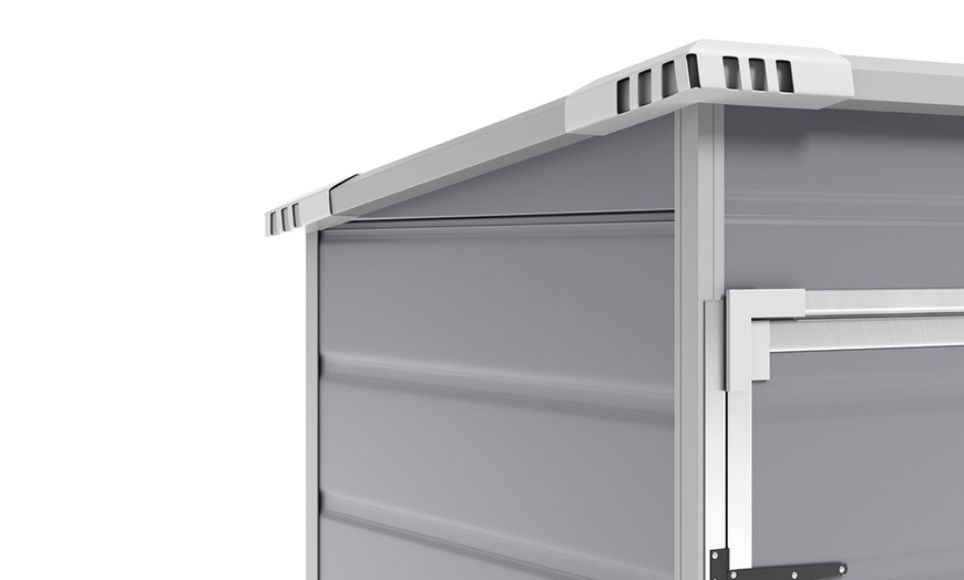 Image 3: Outdoor Garden PP Plastic Storage Shed