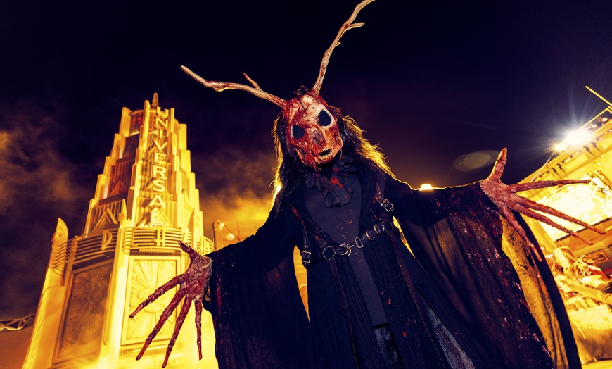 Image 1: Witness Halloween Horror Nights at Universal Hollywood in California