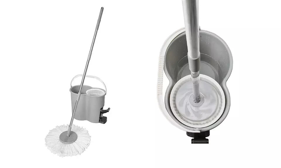 Spin it Self-Wringing Mop and Bucket - Primary Image