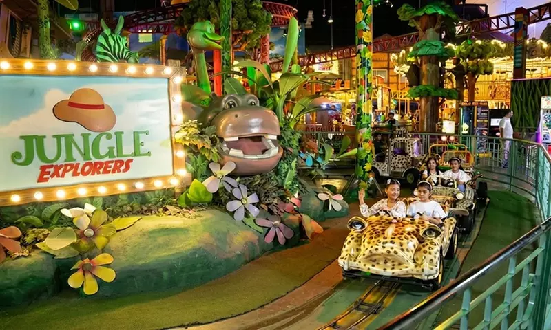 Full Day Pass Kids Canopy, Jungle Kids, Limitless Rides Pass and More