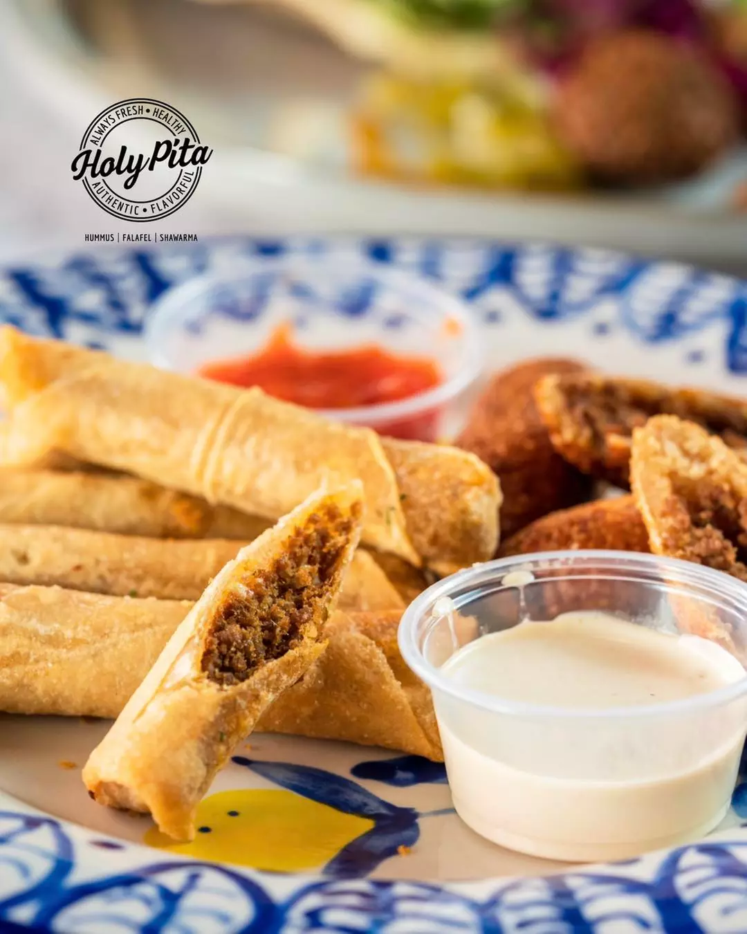 Authentic Mediterranean Delights Await: $30 or $60 to Use at Holy Pita