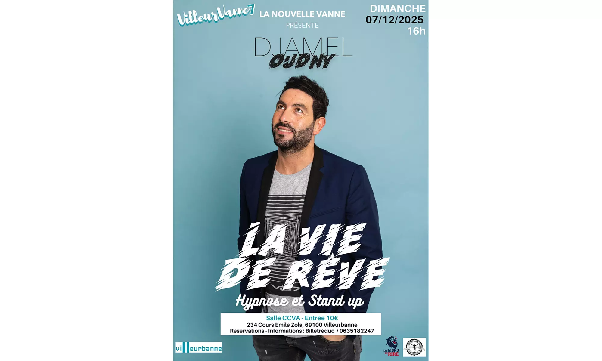 Festival "Les Lions du Rire" : le meilleur de l’humour à Lyon en 2026