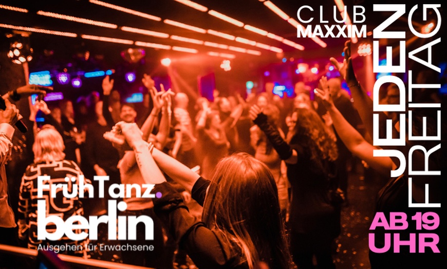 Image 1: FrühTanz – jeden Freitag ab 19 Uhr im Maxxim am Ku´damm