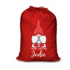 Image 2: Make Christmas magical with a Custom Red Santa Sack