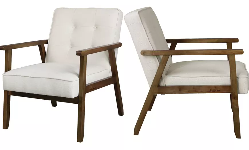 Image 14: Fauteuil "Doug" de Doosense, tissu et coloris au choix