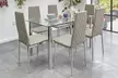 Glass Dining Table and Six Chairs or Set of Two or Four Chairs - Image 6