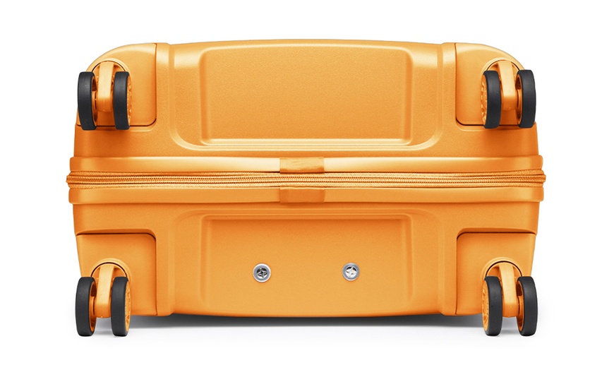 Image 24: KONO 20-inch Colourful PP Hard Shell Suitcase Hand Luggage with Lock