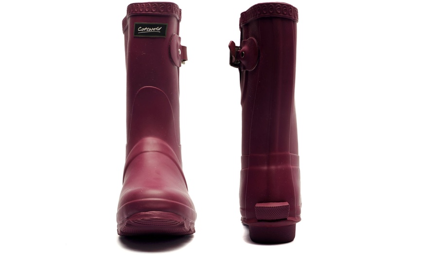 Image 7: Cotswold Windsor Short Women's Wellington Boots