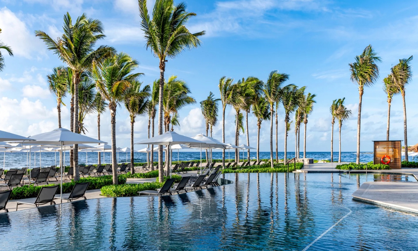 ✈4-Day 5* Hilton Tulum Resort Stay with Air from Great Value Vacations