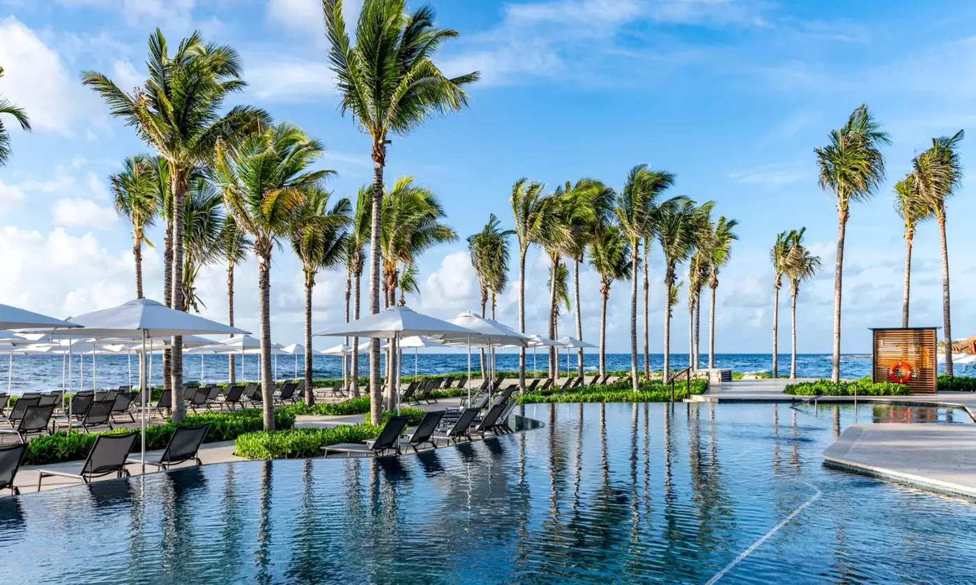 ✈4-Day 5* Hilton Tulum Resort Stay with Air from Great Value Vacations