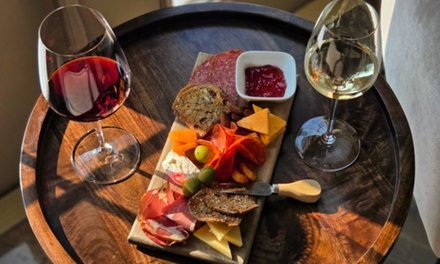 2 Wine Flights of Wine + 2 Glasses of Wine + 1 Charcuterie Board - Lundy Manor Wine Cellars