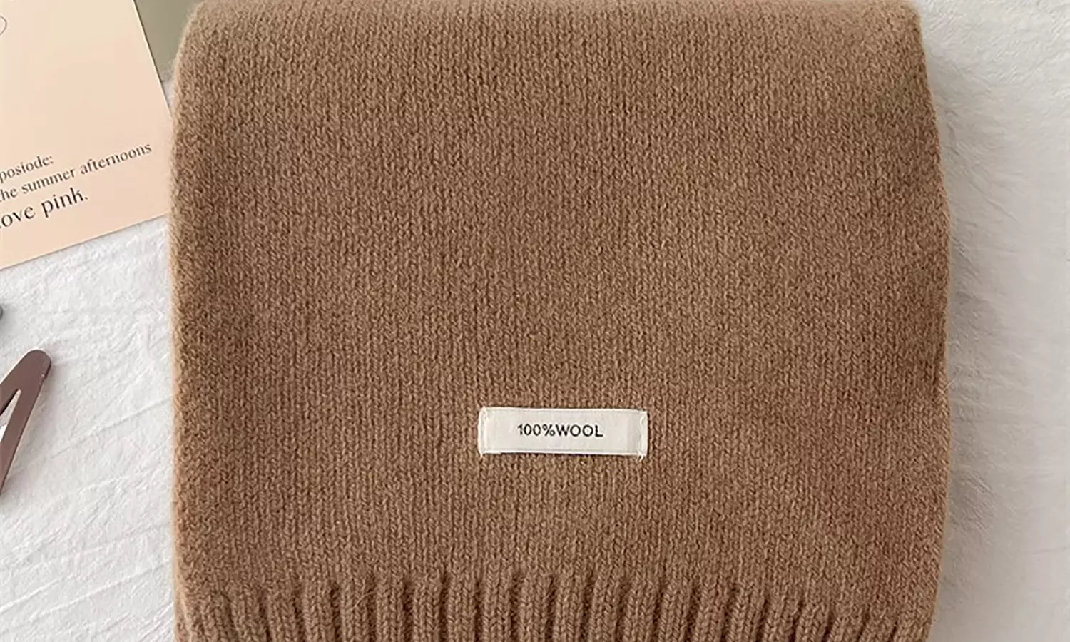 Warme Australische wollen sjaal