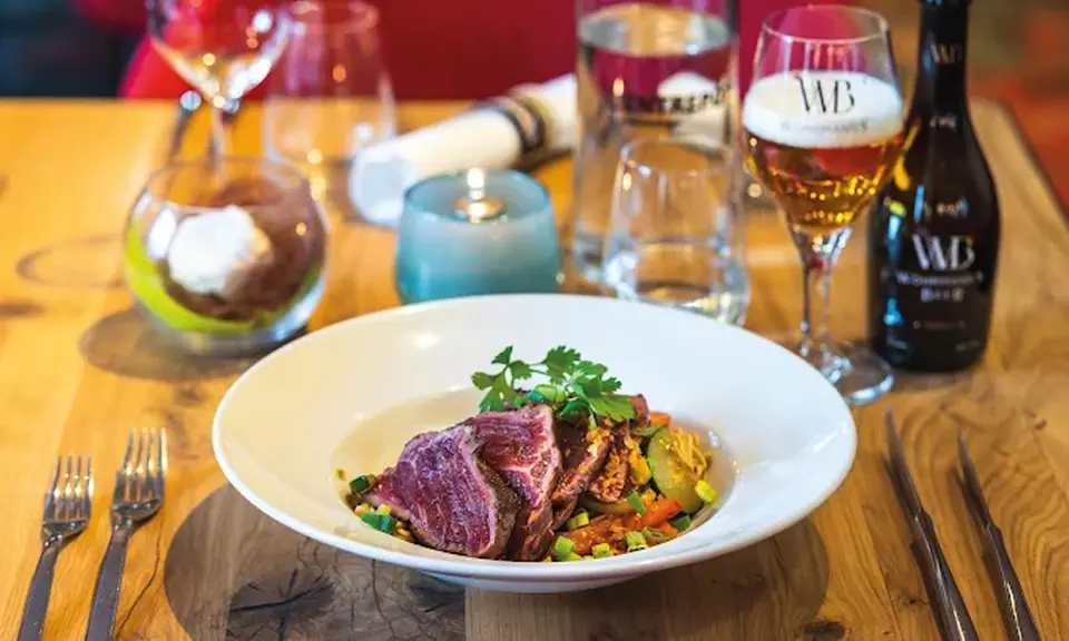 Menu gastronomique du chef en 3 services pour 2, 3 ou 4 convives