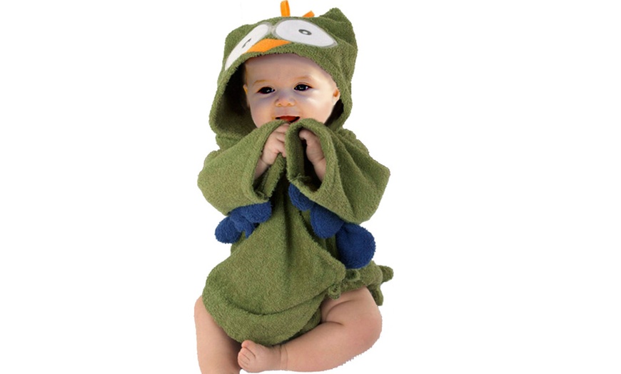 Image 7: Baby Cotton Bathrobe