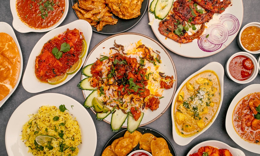 Image 2: Two-Course Indian Meal with Rice or Naan to Share for One, Two, or Four at Manor Hotel (Up to 45% Off)