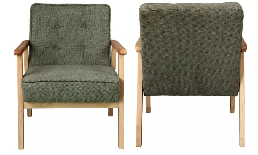 Image 23: Fauteuil "Doug" de Doosense, tissu et coloris au choix