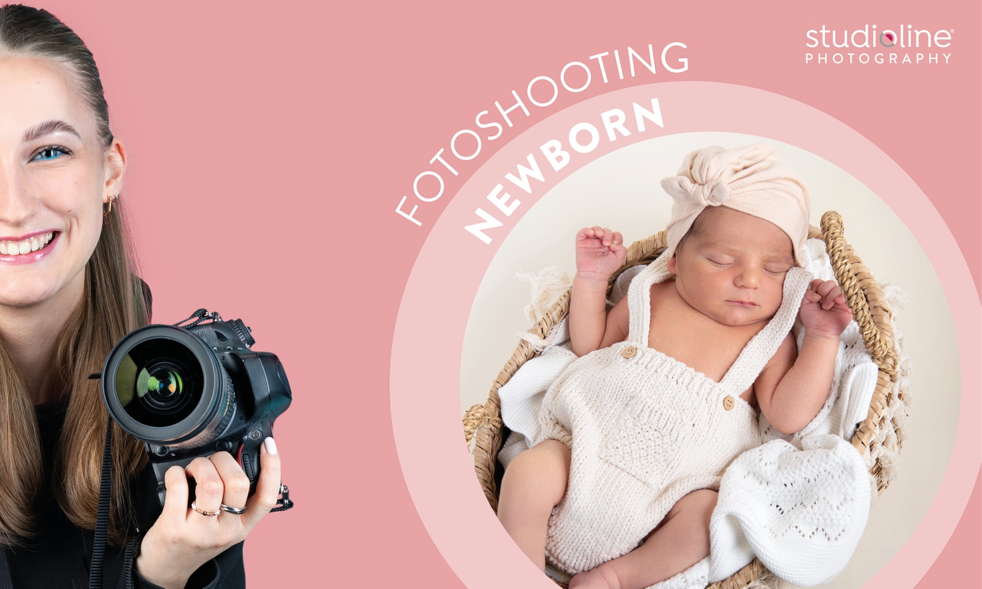 60 Min. studioline PHOTOGRAPHY Fotoshooting Erlebnis + Goldcard