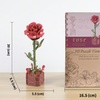 Image 3: DIY Wooden Flower Bouquet 3D Puzzle Craft Kit