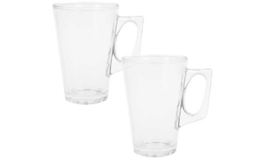 Image 2: Two Cafe Latte Glasses 240ml