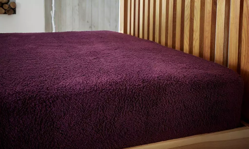 Teddy Fleece Thermal Fitted Sheet