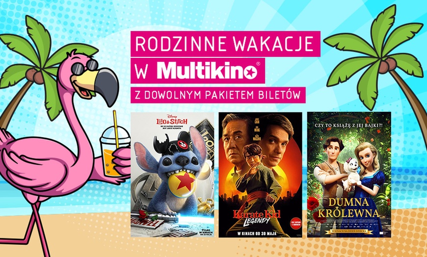 Image 1: Rodzinne wakacje w Multikinie! Pakiety biletów lub bilety solo