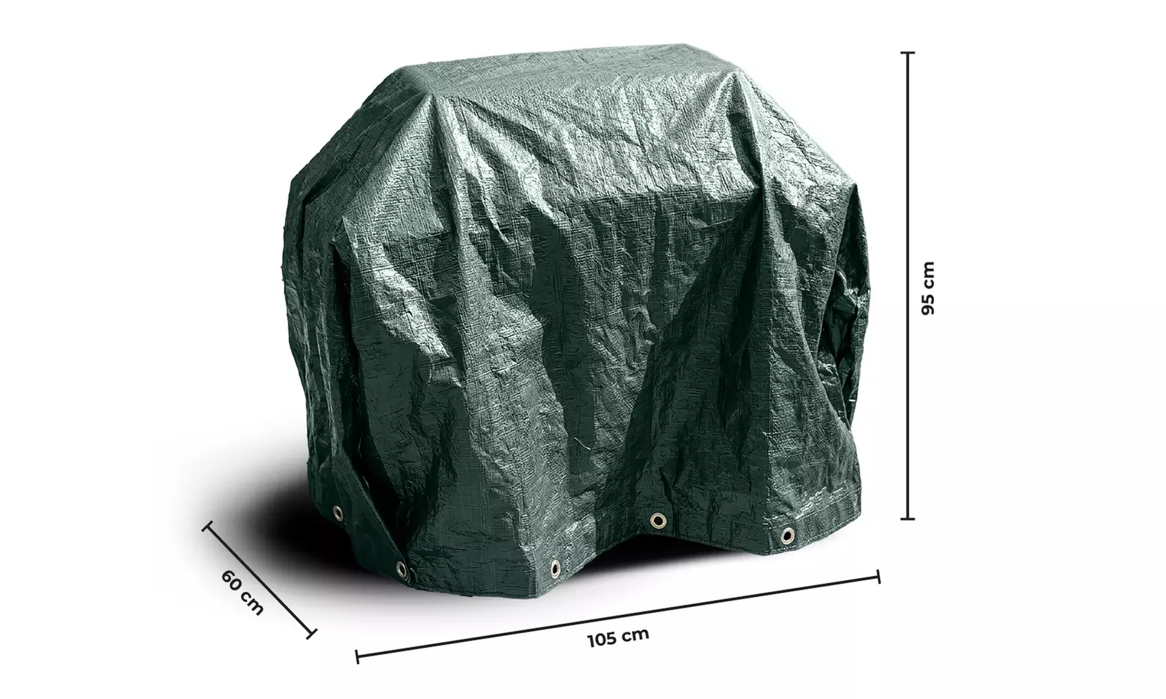 Housse de protection pour barbecue, mobilier de jardin ou parasol