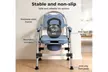 Levede Folding Commode Chair - Adjustable Bedside Toilet Chair - Image 3