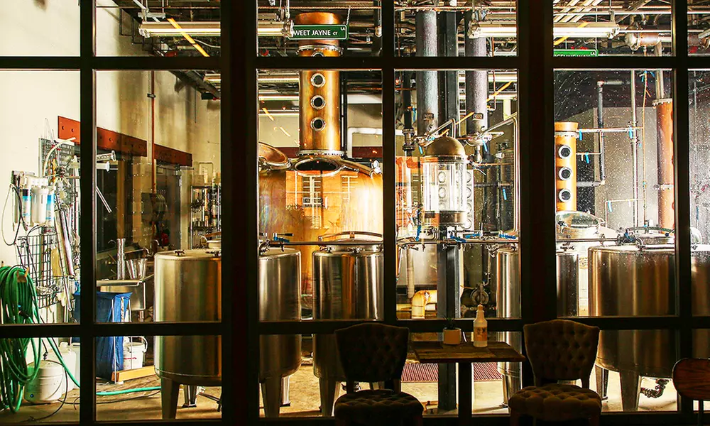 Enjoy a 4 Sample Distillery Tour for 2, 4 or 6 Plus Bar Experience at Oxbow Rum Distillery (Up to 36%Off) - Primary Image