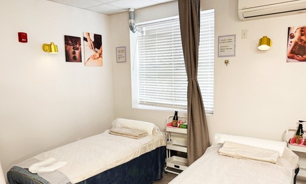 30-Minute Foot Spa with 30-Minute Bodywork for One - Family foot spa