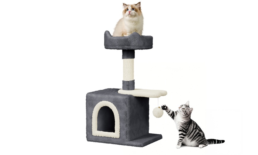 Image 4: 70, 79 or 131cm Multi Level Indoor Cat Tree