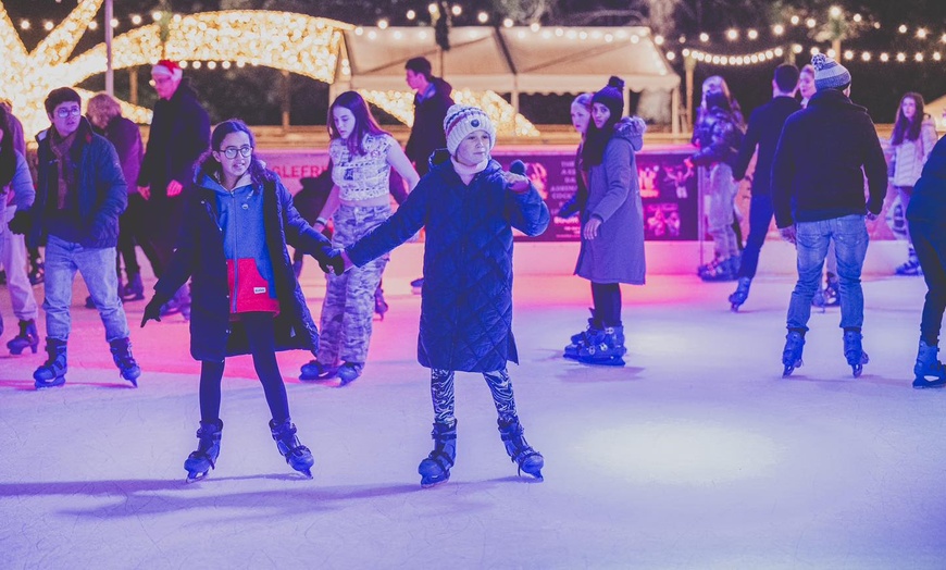 Image 10: Winter Wonderland Ice Skating for 1 Child & 1 Adult or a Family of 4