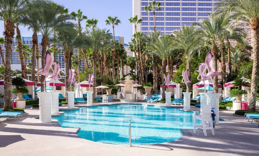Image 4: Las Vegas Poolside Cabana at GO or Flamingo Pool – Up to 30% Off