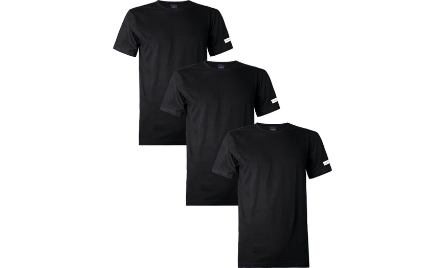 Image 13: Set di 3 canotte o t-shirt da uomo i 100% cotone di Navigare