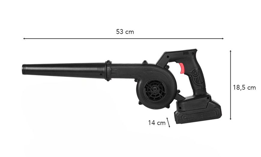 Image 3: Akku-Laubbläser GFJ-21A 42 V mit 2 Akkus