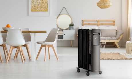 Radiatore ad Olio con Display e Telecomando da 9 o 13 Elementi Wintem Brainy