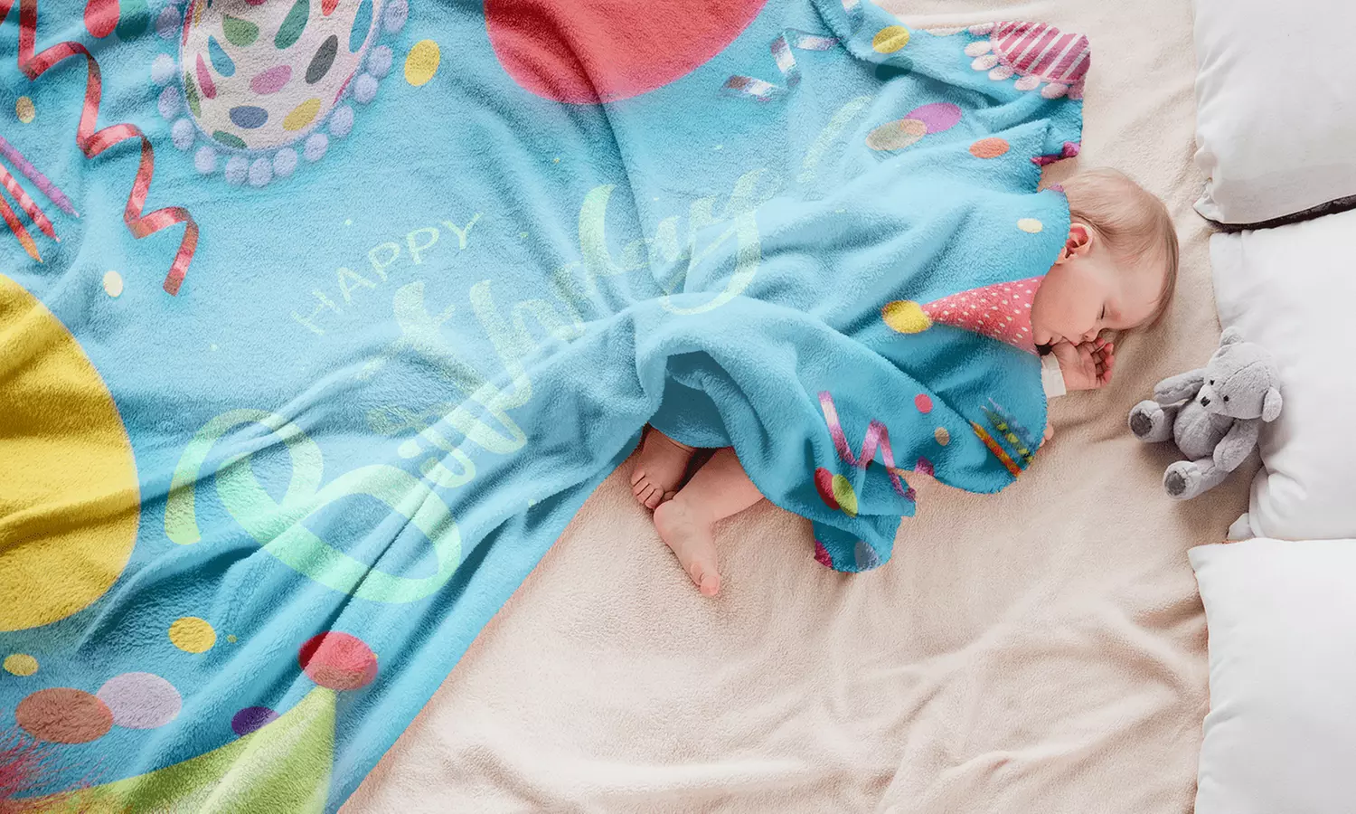 Couverture polaire à personnaliser, dimension au choix, sur Printerpix