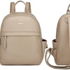 Image 19: Women's PU Leather Backpack