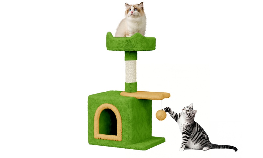 Image 7: 70, 79 or 131cm Multi Level Indoor Cat Tree