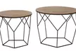 Juego de 2 mesas auxiliares de salón - Second Medium