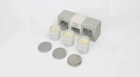French Connection Unisex White Collection Home Fragrance: Winter Vanilla Candle 158G